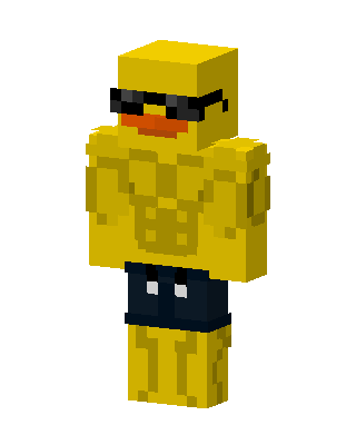 Buff Duck Minecraft skin
