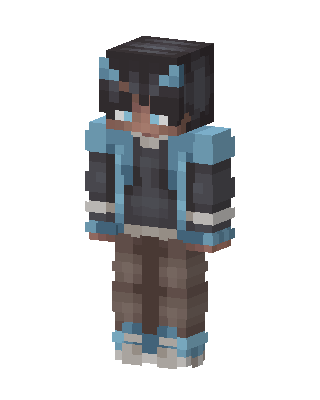 Frost Hoodie skin, 3D preview