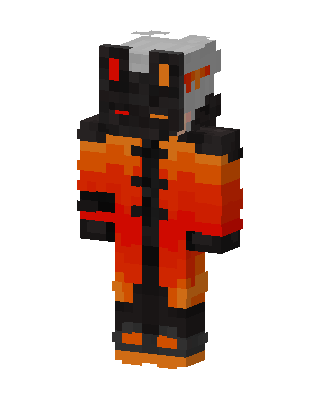 Orange Animal skin, 3D preview