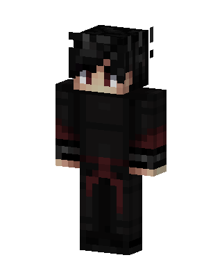 Crimson Shadow Minecraft skin