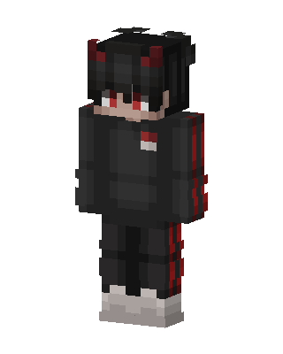 Crimson Imp Minecraft skin