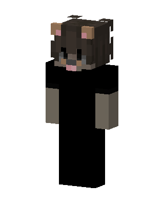 Black Animal Minecraft skin