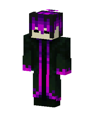 Void Mage skin, 3D preview
