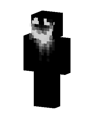 Black Hero Boy skin, 3D preview