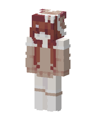 Cozy Maid skin, 3D preview