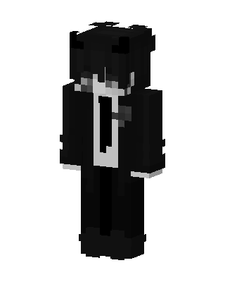 Black Villain Boy Minecraft ninja skin