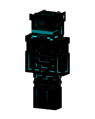 Neon Circuit skin, 3D preview