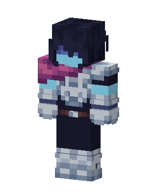 Kris Deltarune skin, 3D preview