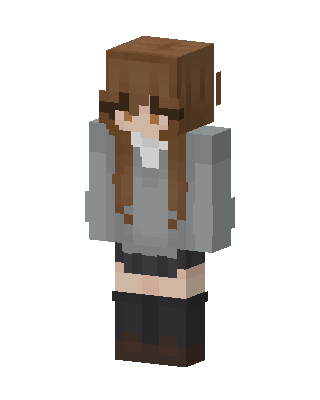 Cozy School Girl Minecraft skin