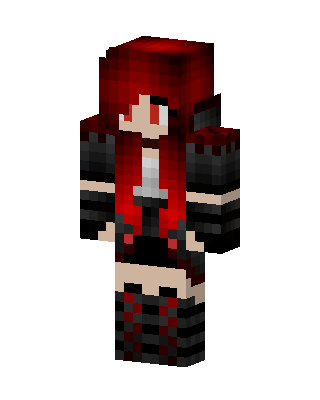 Crimson Hood Minecraft skin