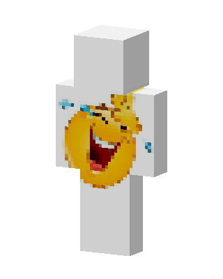 Laughing Emoji skin, 3D preview