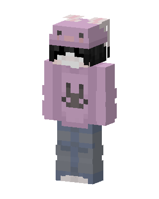 Bunny Hoodie Minecraft skin