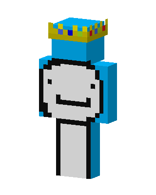 Blue King skin, 3D preview