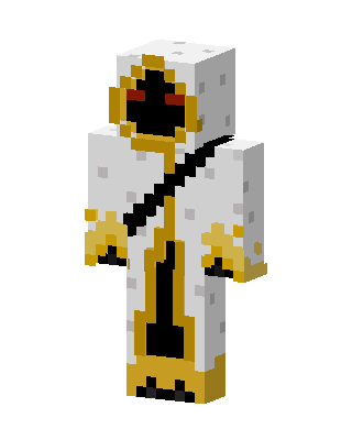 White Masked Angel Boy Minecraft skin
