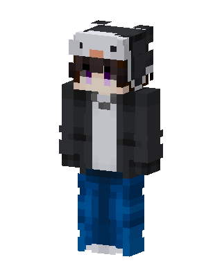 Panda Hoodie Boy Minecraft skin