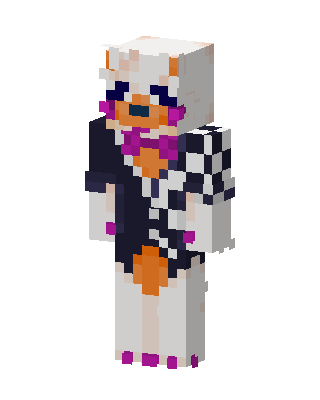 Rockstar Foxy skin, 3D preview