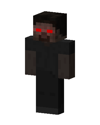 Red Eyed Shadow Minecraft skin