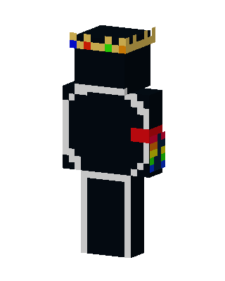 Black King skin, 3D preview