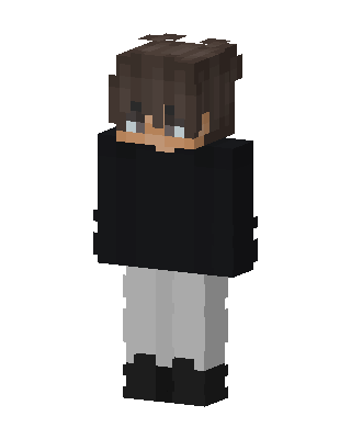 Cozy Sweater Boy skin, 3D preview