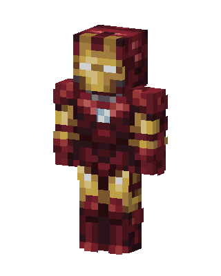 Iron Man Minecraft skin
