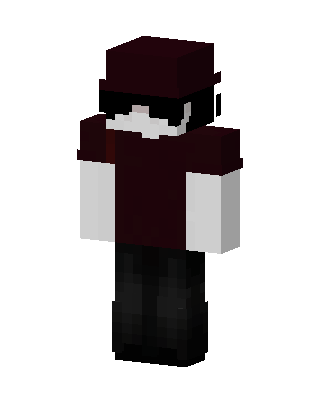 Crimson Cap Boy skin, 3D preview