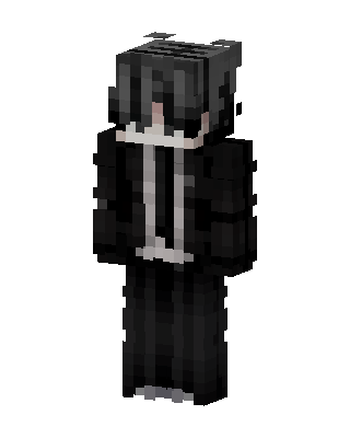 Shadow Hoodie skin, 3D preview