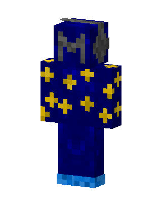 Star Wizard skin, 3D preview