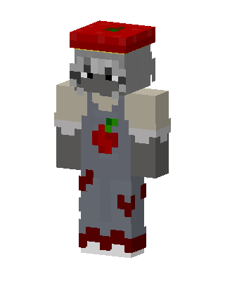 Gray Mob skin, 3D preview