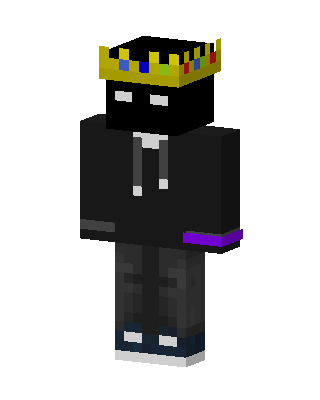 Black King skin, 3D preview