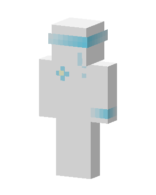 Frost Medic skin, 3D preview