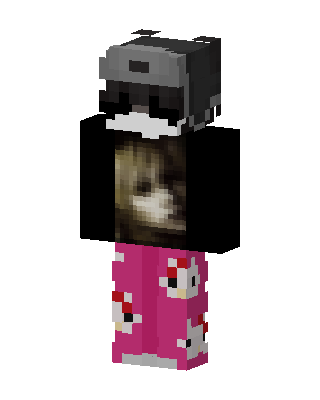 Pink Costume Girl Minecraft skin