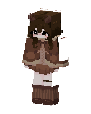 Cocoa Bear Girl Minecraft skin