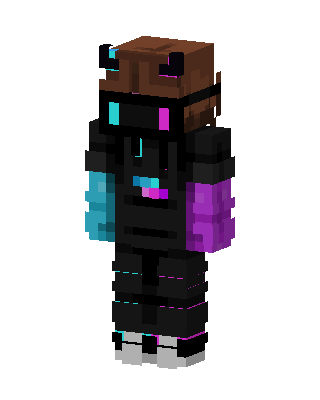Neon Techwear skin, 3D preview