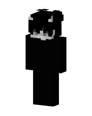 Black Villain Boy Minecraft mob skin
