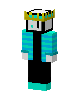 Teal Crowned Ranger skin, 3D preview