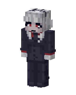 Helltaker Justice skin, 3D preview