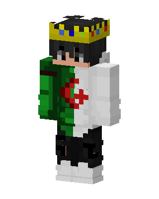 Algeria Crown Boy Minecraft skin