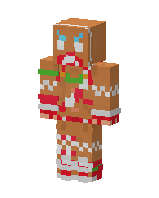 Brown Holiday Minecraft skin