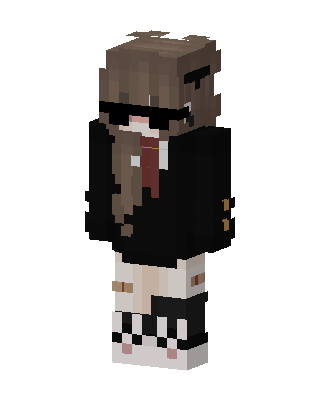 Shades School Girl skin, 3D preview