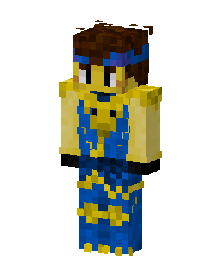 Blue Hero Boy Minecraft blue skin