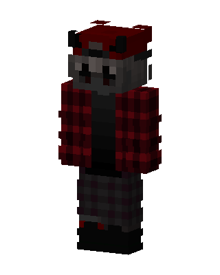 Red Player Boy skin, 3D preview