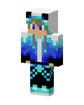 Blue Player Minecraft skin
