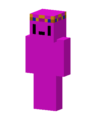Pink Royal skin, 3D preview