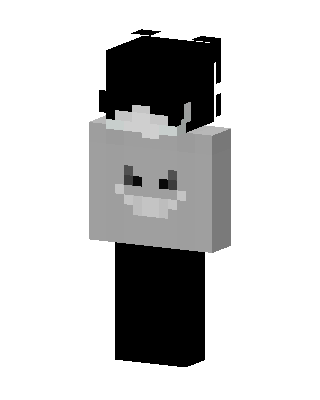 Smiley Ghost skin, 3D preview