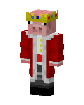 Technoblade skin, 3D preview