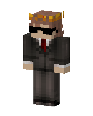 Gray King Minecraft skin