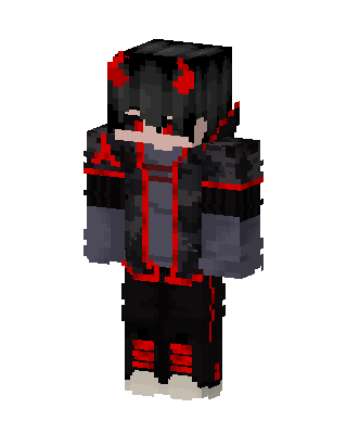 Crimson Demon skin, 3D preview
