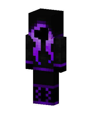 Black Villain skin, 3D preview