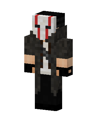 Masked Wanderer Minecraft skin