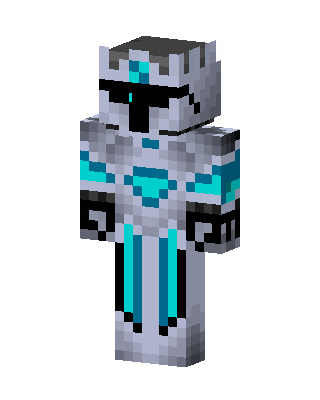 Diamond Knight skin, 3D preview
